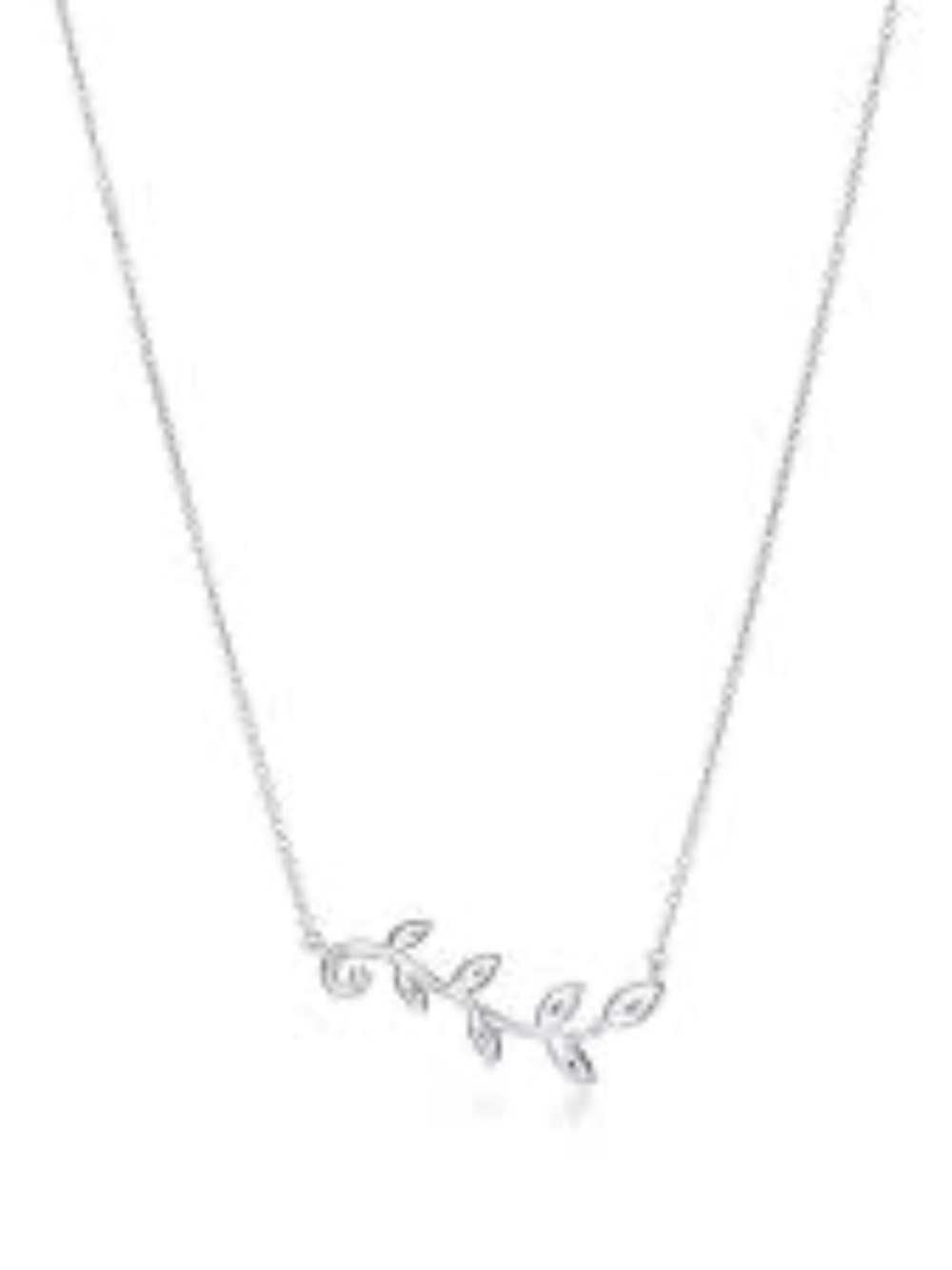 Tiffany Paloma Picasso Olive Branch Necklace - Sterling Silver